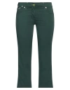 Jacob Cohёn Woman Pants Emerald Green Size 28 Cotton, Elastane