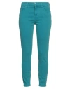 Jacob Cohёn Woman Pants Emerald Green Size 29 Cotton, Elastane In Green