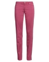 Jacob Cohёn Woman Pants Fuchsia Size 31 Cotton, Elastane In Pink