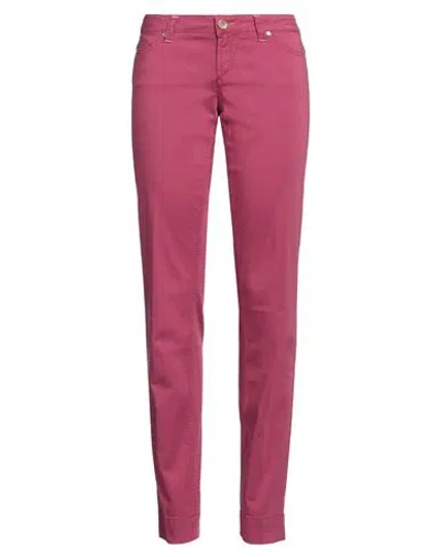 Jacob Cohёn Woman Pants Fuchsia Size 31 Cotton, Elastane In Pink