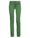 Jacob Cohёn Woman Pants Green Size 25 Cotton, Polyester, Elastane In Green