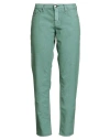 Jacob Cohёn Woman Pants Green Size 27 Cotton, Resin, Elastane In Multi