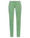 Jacob Cohёn Woman Pants Green Size 29 Cotton, Elastane In Green
