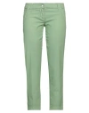 Jacob Cohёn Woman Pants Green Size 30 Cotton, Elastane In Green