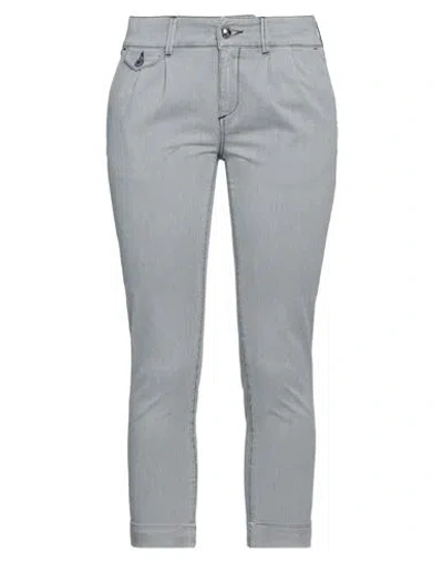 Jacob Cohёn Woman Pants Grey Size 27 Cotton, Elastane
