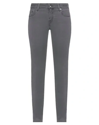 Jacob Cohёn Woman Pants Grey Size 27 Lyocell, Modal, Cotton, Elastomultiester, Elastane