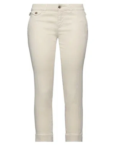 Jacob Cohёn Woman Pants Ivory Size 26 Linen, Cotton, Elastane In White