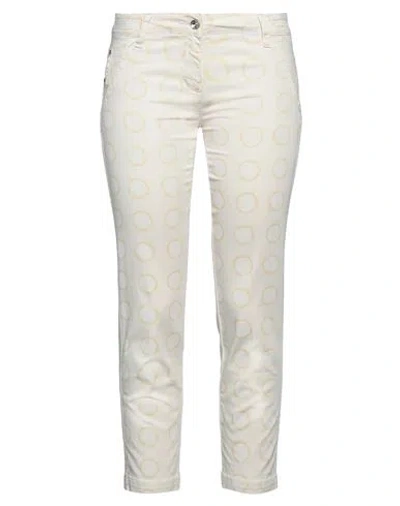 Jacob Cohёn Woman Pants Ivory Size 28 Cotton, Elastane In White