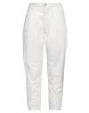 Jacob Cohёn Woman Pants Ivory Size 28 Cotton In White