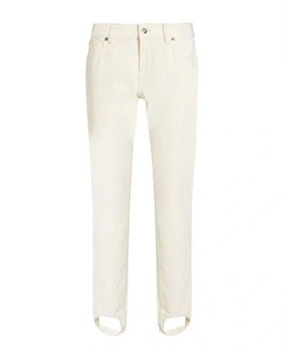 Jacob Cohёn Woman Pants Ivory Size 31 Polyamide, Elastane In Gray