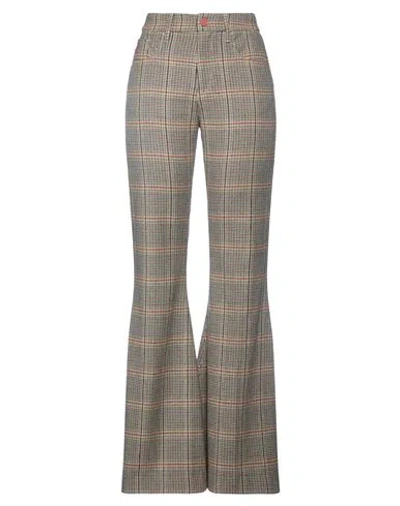 Jacob Cohёn Woman Pants Ivory Size 31 Polyester, Viscose, Wool, Synthetic Fibers, Elastane In Brown