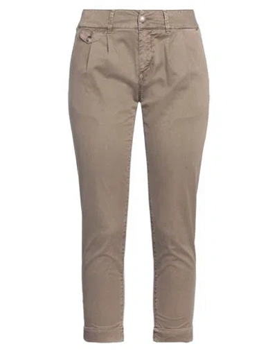 Jacob Cohёn Woman Pants Khaki Size 26 Cotton, Elastane In Beige