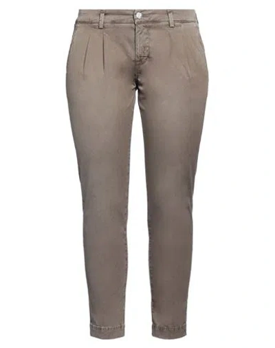 Jacob Cohёn Woman Pants Khaki Size 30 Cotton, Elastane In Beige