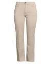 Jacob Cohёn Woman Pants Khaki Size 32 Cotton, Elastomultiester, Elastane, Polyester