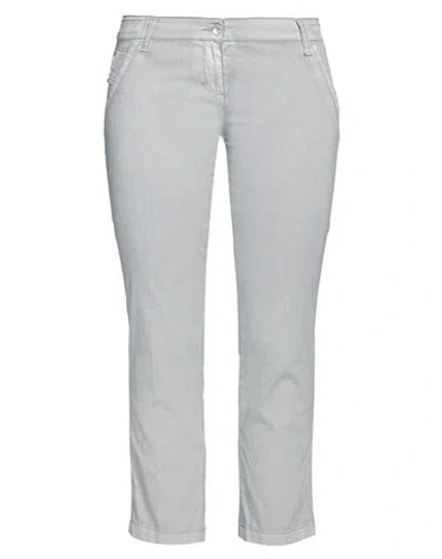 Jacob Cohёn Woman Pants Light Grey Size 25 Cotton, Elastane In Blue