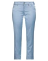 Jacob Cohёn Woman Pants Light Blue Size 30 Cotton, Viscose, Elastane