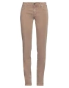 Jacob Cohёn Woman Pants Light Brown Size 29 Cotton, Elastane In Beige