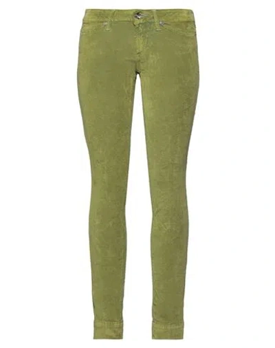 Jacob Cohёn Woman Pants Light Green Size 31 Cotton, Viscose, Elastane