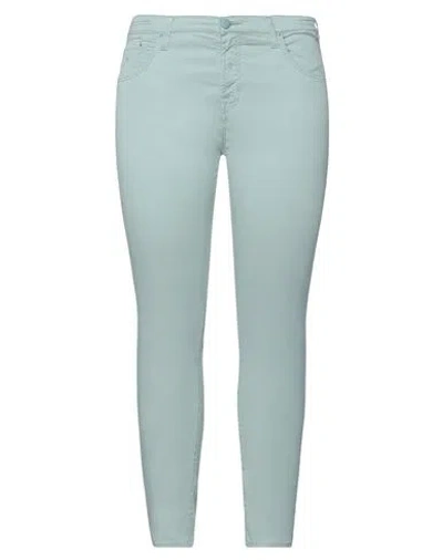 Jacob Cohёn Woman Pants Light Green Size 32 Lyocell, Cotton, Elastane