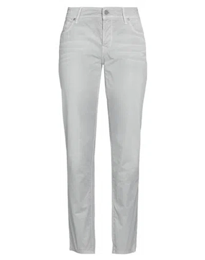 Jacob Cohёn Woman Jeans Taupe Size 26 Cotton, Polyester, Elastane In Grey
