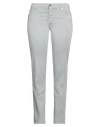 Jacob Cohёn Woman Pants Light Grey Size 28 Cotton, Elastane