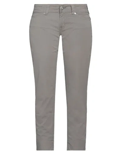 Jacob Cohёn Woman Pants Light Grey Size 29 Cotton, Elastane