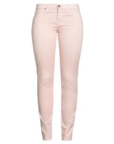 JACOB COHЁN JACOB COHЁN WOMAN PANTS LIGHT PINK SIZE 33 LYOCELL, COTTON, ELASTANE