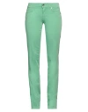 Jacob Cohёn Woman Pants Lime Green Size 30 Cotton, Elastane