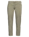 Jacob Cohёn Woman Pants Military Green Size 27 Cotton, Elastane In Green