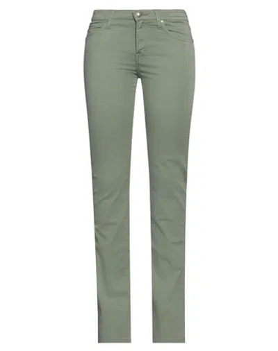 Jacob Cohёn Woman Pants Military Green Size 27 Lyocell, Cotton, Elastane