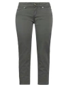 Jacob Cohёn Woman Pants Military Green Size 28 Cotton, Elastane In Green