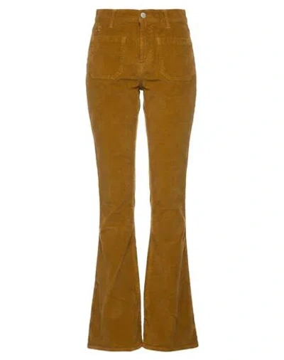 Jacob Cohёn Woman Pants Mustard Size 26 Cotton, Elastane In Yellow