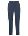 Jacob Cohёn Woman Pants Navy Size 12 Cotton, Elastane In Navy Blue