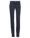 Jacob Cohёn Woman Pants Navy Size 26 Cotton, Elastane In Navy Blue