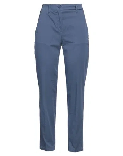 Jacob Cohёn Woman Pants Navy Size 6 Cotton, Elastane, Polyester In Navy Blue