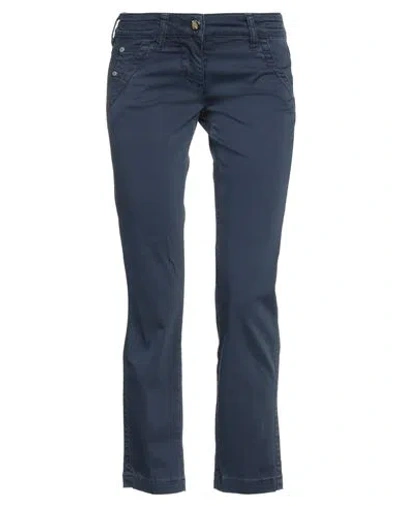 Jacob Cohёn Woman Pants Navy Size 25 Cotton, Elastane In Navy Blue