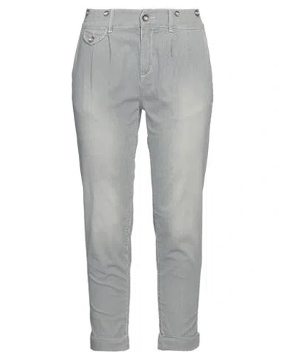 JACOB COHЁN JACOB COHЁN WOMAN PANTS NAVY SIZE 29 COTTON, ELASTANE
