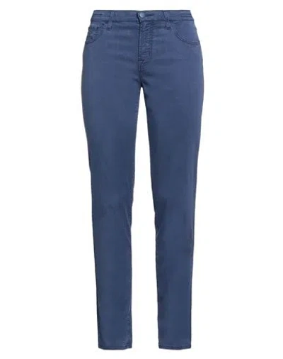 Jacob Cohёn Woman Pants Navy Size 29 Lyocell, Cotton, Elastane In Navy Blue