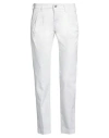 Jacob Cohёn Woman Pants Off White Size 24 Cotton, Elastane