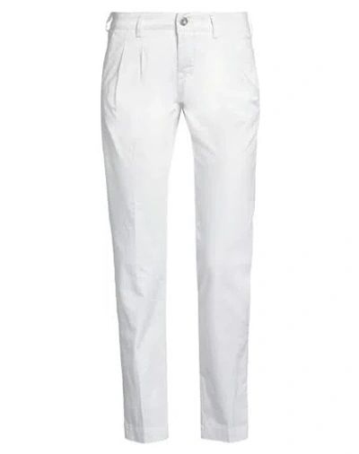 Jacob Cohёn Woman Pants Off White Size 24 Cotton, Elastane