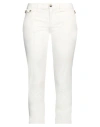 Jacob Cohёn Woman Pants Off White Size 26 Cotton, Elastane In Off White