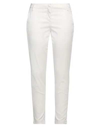 Jacob Cohёn Woman Pants Off White Size 29 Lyocell, Cotton, Elastane