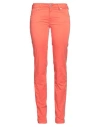 Jacob Cohёn Woman Pants Orange Size 28 Cotton, Elastane In Orange