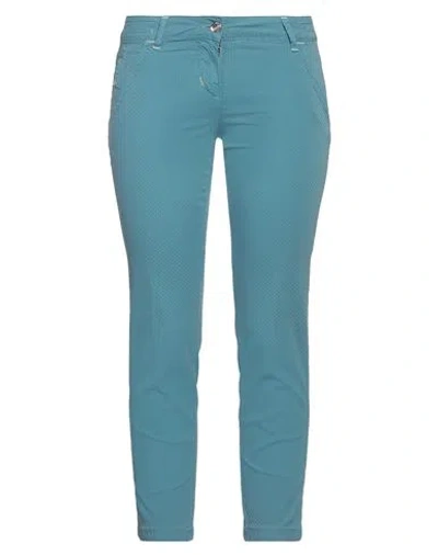 Jacob Cohёn Woman Pants Pastel Blue Size 27 Cotton, Elastane