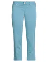 Jacob Cohёn Cropped Pants In Blue