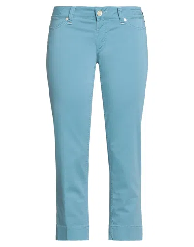 Jacob Cohёn Cropped Pants In Blue