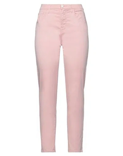 JACOB COHЁN JACOB COHЁN WOMAN PANTS PINK SIZE 27 LYOCELL, COTTON, ELASTANE