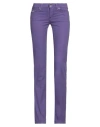 Jacob Cohёn Woman Pants Purple Size 25 Cotton, Elastane In Purple
