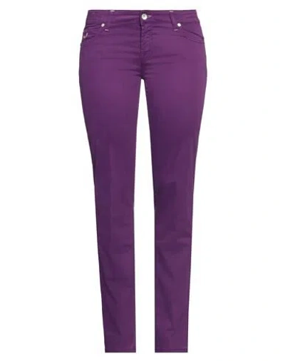 Jacob Cohёn Casual Pants In Purple