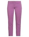 Jacob Cohёn Woman Pants Purple Size 33 Cotton, Elastane